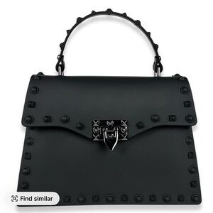 Wicked Misfit Studded Black Handbag